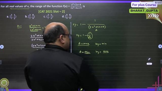 CAT 2024 | Algebra CAT Previous Year Questions | Part -09 | Bharat Gupta смотреть онлайн
