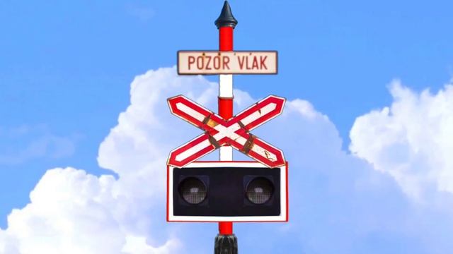 Palang Pintu Kereta Api Move Fumikiri Crossing  😂【踏切アニメ】FUMIKIRI  踏切 Railroad Crossing Sign Trainz