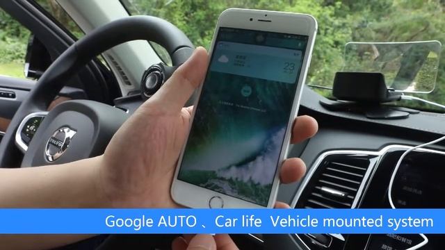HUD For Apple CarPlay Baidu Carlife