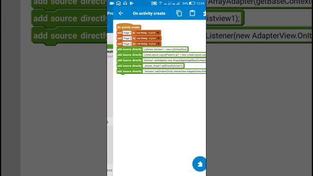Add ListView to Navigation drawer in Sketchware смотреть онлайн