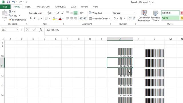 How to create Bar Code in excel | Excel Tips and Tricks #10 смотреть онлайн