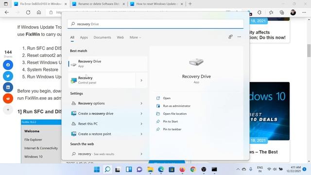 Fix Error 0x803c0103 in Windows Update Troubleshooter смотреть онлайн