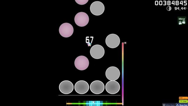 (Osu!mania) Frederic - Oddloop 1.2x ( 33.82 MSD) A rank! смотреть онлайн