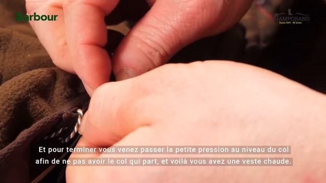 Doublure et capuche pour vestes huilées Barbour- Champgrand TV смотреть онлайн