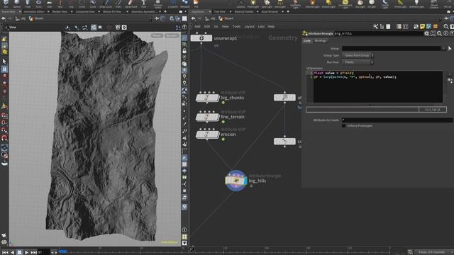 Super Easy Landscape in Houdini | Houdini & Redshift Beginner Tutorial смотреть онлайн