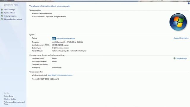 Windows 8 Developer Preview смотреть онлайн
