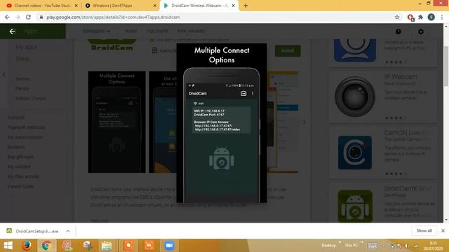 tutorial droidcamx agar kamera laptop menjadi jernih смотреть онлайн