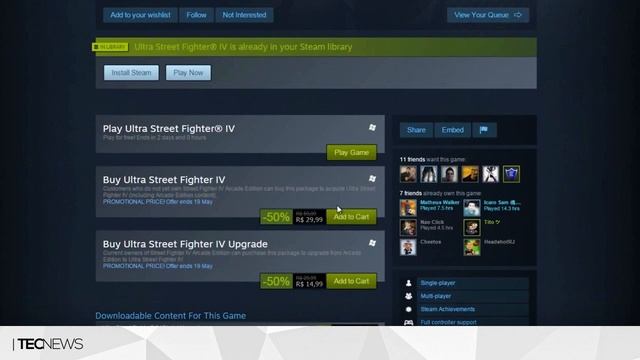 4 GAMES GRÁTIS para Steam e Origin / Promoções de games da semana | TecNews [promoções] #37 смотреть онлайн