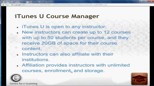 Using iTunes U for Teaching & Learning - Introduction to iTunes U смотреть онлайн