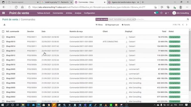 Odoo : Progiciel de facturation, Inventaire, comptabilité (boutiques, supermarchés, Restaurants) смотреть онлайн
