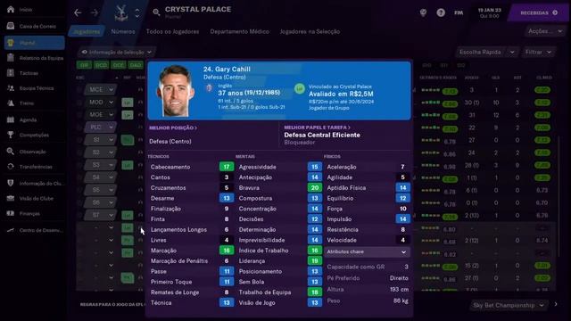 Football Manager 2021 Touch ( MODO CARREIRA ) AO VIVO - CRYSTAL PALACE 🔴🔵🔴🔵 FM 21 TOUCH #17🏆 смотреть онлайн