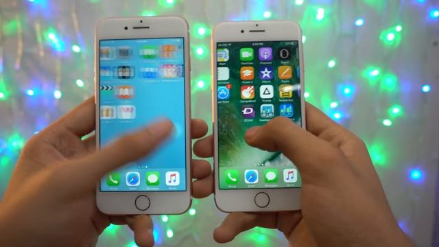 iPhone 7 iOS 10.1 vs iOS 10.0 - Speed Test! (4K) смотреть онлайн