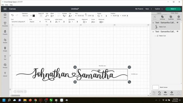 TUTORIAL - How to Access Special Character Samantha Calligraphy font on Windows Mac with Cricut смотреть онлайн