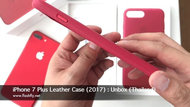 รีวิวแกะกล่อง iPhone 7 Plus Leather Case (2017) смотреть онлайн