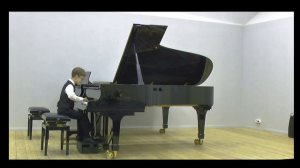 И. Бах. Двухголосная инвенция Фа мажор.