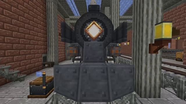 DETAILED GERMAN Steam Locomotive In MINECRAFT / DRB Class 52 / Create Mod
