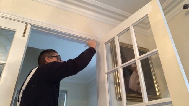 Painting 15 glass panel door смотреть онлайн