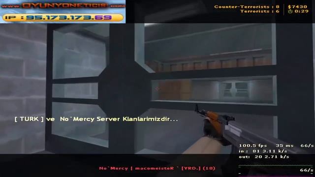 Cs 1.6 Pro/Public'de Ekiple Maç смотреть онлайн