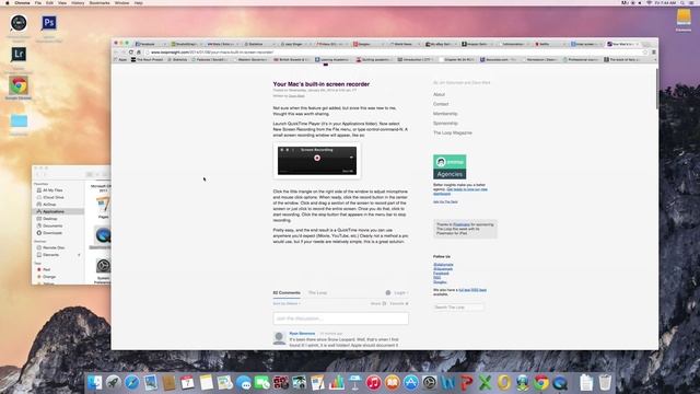 How to screen record using quick time on an IMAC смотреть онлайн