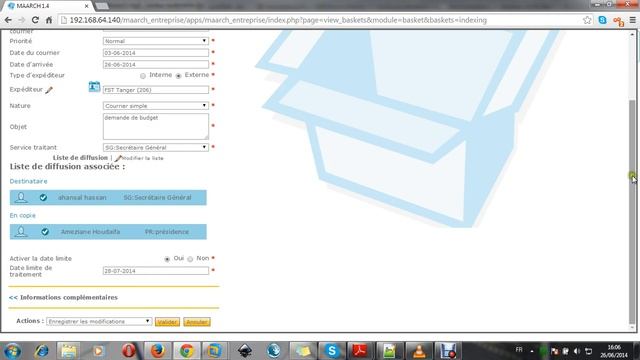 [Tutoriel:1] enregistrement d'un document sous maarch entreprise смотреть онлайн
