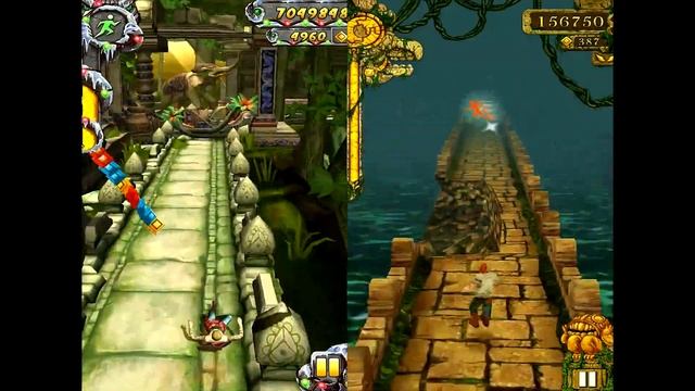 Temple Run 2 VS Temple Run Android Gameplay HD