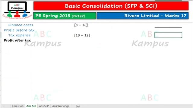 PE Q&A Rivera Limited | ICAP Spring 2015 | Consolidating a Subsidiary (FR127) смотреть онлайн