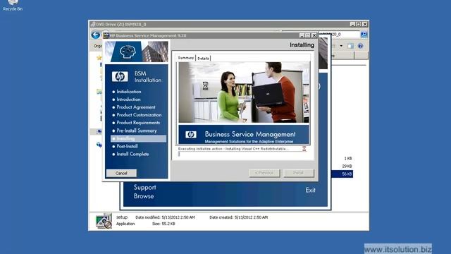 Install HP BSM 9.20 GW with Apache web server смотреть онлайн