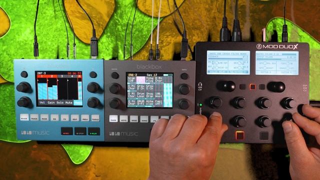 Echosphere .. 1010music Blackbox .. Bluebox .. Mod Devices Mod Duo X .. DubTechno