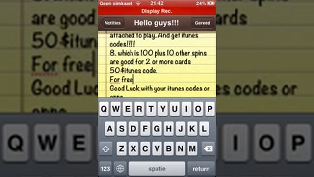 100% free iTunes codes And more! Try it out! Works really смотреть онлайн