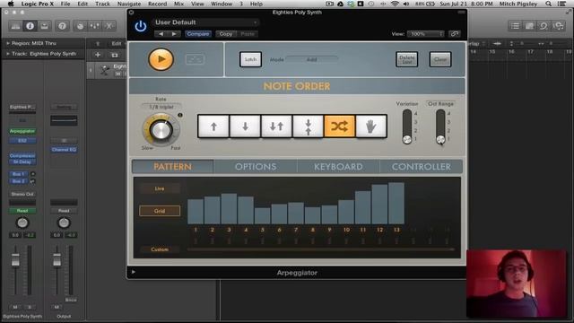 Logic Pro X Tutorial - Arpeggiator смотреть онлайн