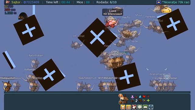 Racing Gameplay #11 (60+/80+Mice) || Transformice смотреть онлайн