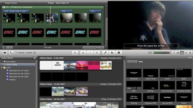 How to add freeze frames on IMOVIE смотреть онлайн