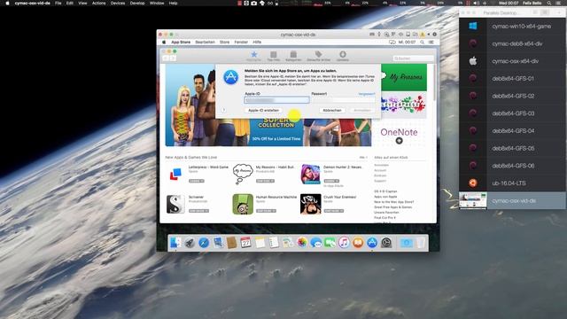 DE - OS X - App Store anmelden смотреть онлайн
