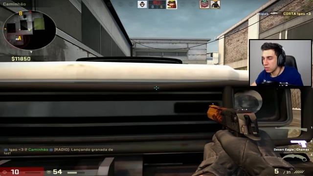 MESTRE DA DESERT EAGLE! - CS:GO DE NOOB À GLOBAL #33 (TR) смотреть онлайн