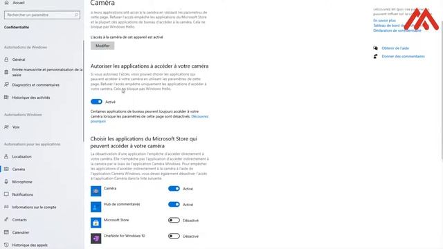 Désactiver la webcam sur Windows 10 | كيف تحمي كاميرا الكمبيوتر من التجسس смотреть онлайн