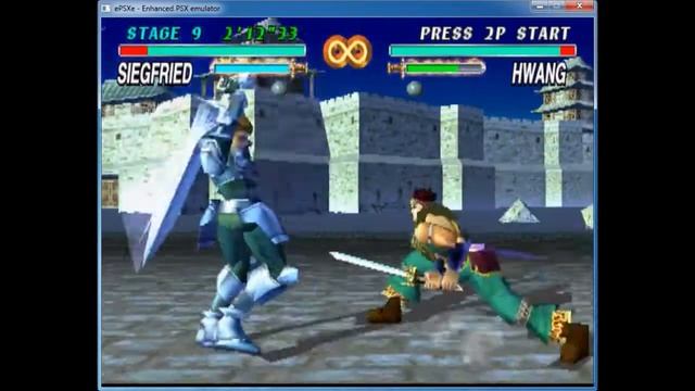 Soul (Edge) Blade on ePSXe of PC Windows смотреть онлайн