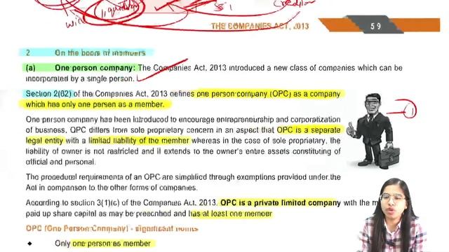 Companies Act 2013 | CA Foundation Law | Lecture 2 | November2022 | CS Ishika Agrawal |Excel Academ смотреть онлайн