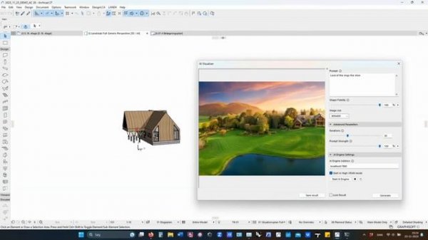AI Rendering in Archicad – Part 1