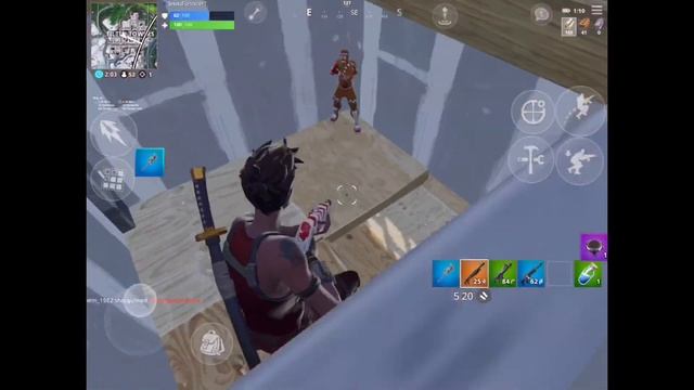 Insane Fortnite Mobile Player (120 FPS CHEAT!) смотреть онлайн