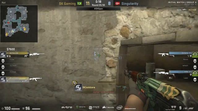 CS:GO - SK Gaming vs. Singularity (Cobblestone) - HIGHLIGHTS [DreamHack Open Summer 2017] смотреть онлайн