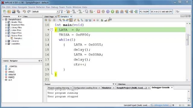 Basic Debugging using Microchp's MPLAB X IDE смотреть онлайн