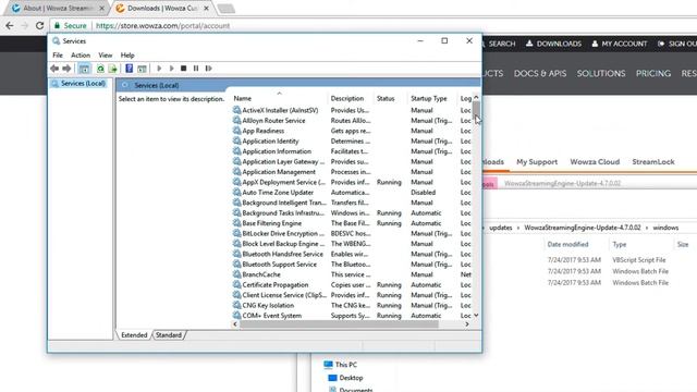 Updating Wowza Streaming Engine on Windows смотреть онлайн