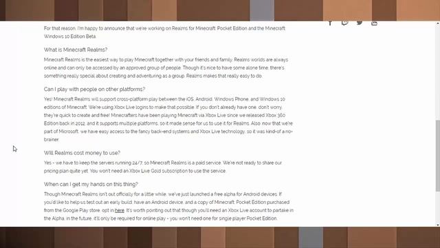 Minecraft PE 0.15.0 RELEASED! - MCPE Realms Multiplayer Beta Update! (Pocket Edition) смотреть онлайн