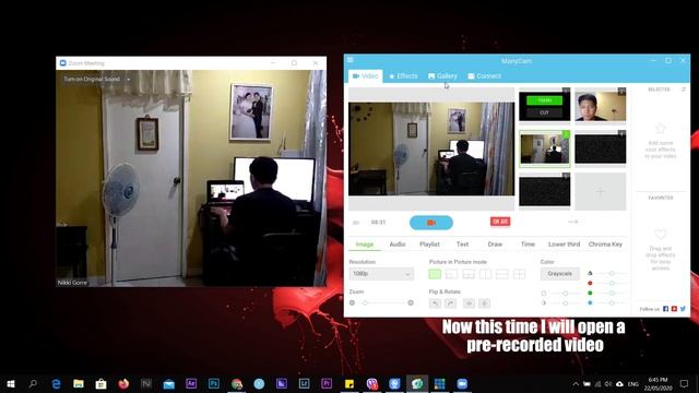 How to Use Multiple Cameras in Zoom Meetings: Manycam Tutorial смотреть онлайн