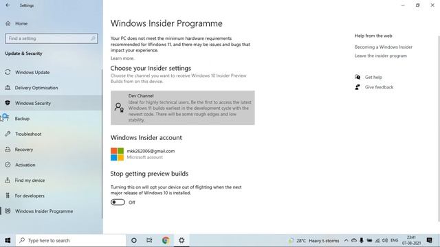 How to leave Windows Insider Program in windows 10 | Windows Insider program ko kaise hataye смотреть онлайн
