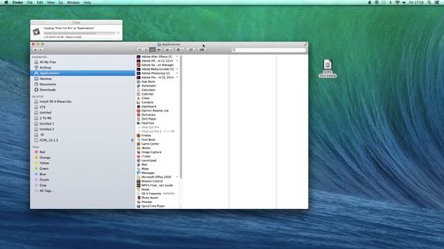 How to install FCPX 10.1.3 on mac os yosemite - Easy Tutorial смотреть онлайн