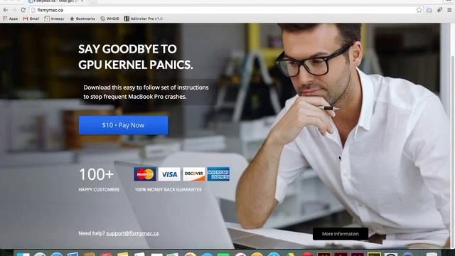 macbook gpu panic fix смотреть онлайн