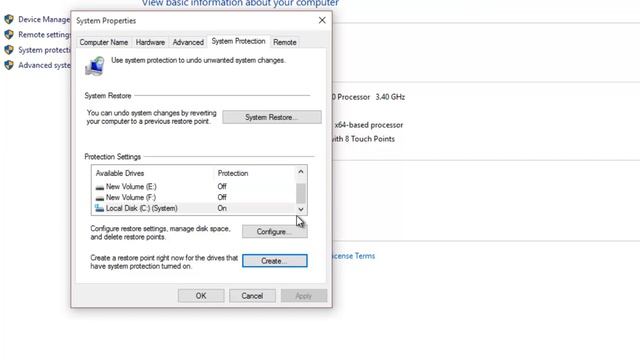How to Use System Restore on Microsoft Windows 10 Tutorial смотреть онлайн