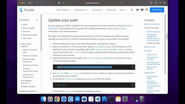 How to install Flutter on MacOS | M1 | Android Studio смотреть онлайн