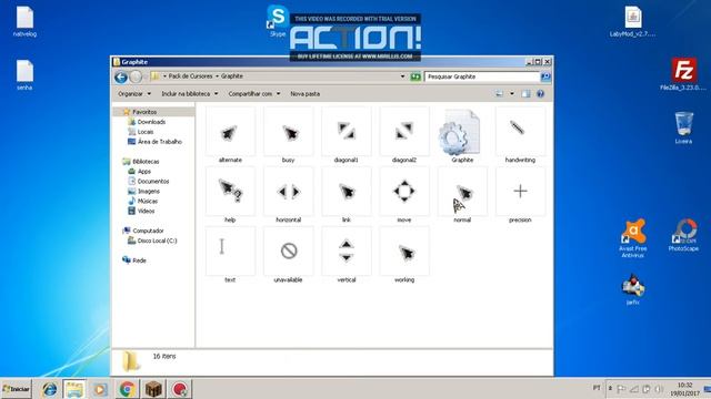 Como Mudar O Cursor do mouse 2017 смотреть онлайн